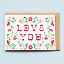 Load image into Gallery viewer, Valentine’s Day Card - Love You
