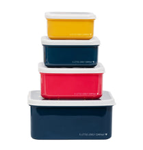 Load image into Gallery viewer, A Lovely Little Company Set Of 4 Lunch &amp; Snack Boxes - Space
