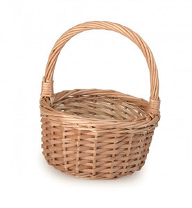 Small Round Wicker Basket by Egmont toys