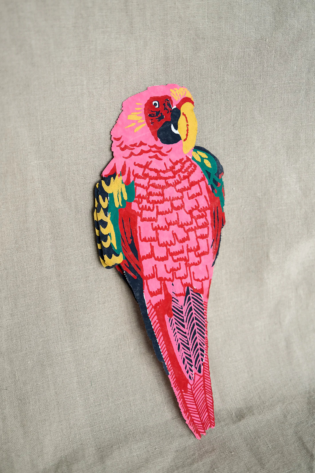 East End Press Greetings Card - Parrot
