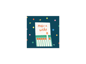 Lots of Candles Layered Mini Pop Up Greetings Card by Ohh Deer