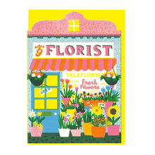 Load image into Gallery viewer, The Printed Peanut Greetings Card - Florist Shop
