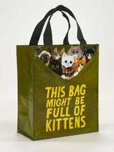 Load image into Gallery viewer, Bag full of kittens handy tote by Blue Q
