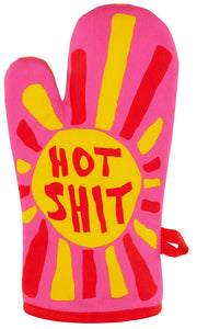 Hot Shit oven mitt by Blue Q