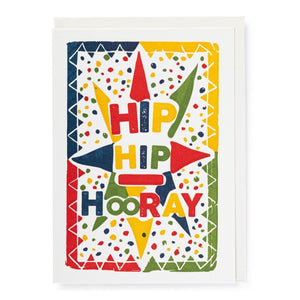 Hip Hip Hooray Greeting Card by Archivist