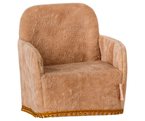 Maileg Chair Mouse - Powder Velvet