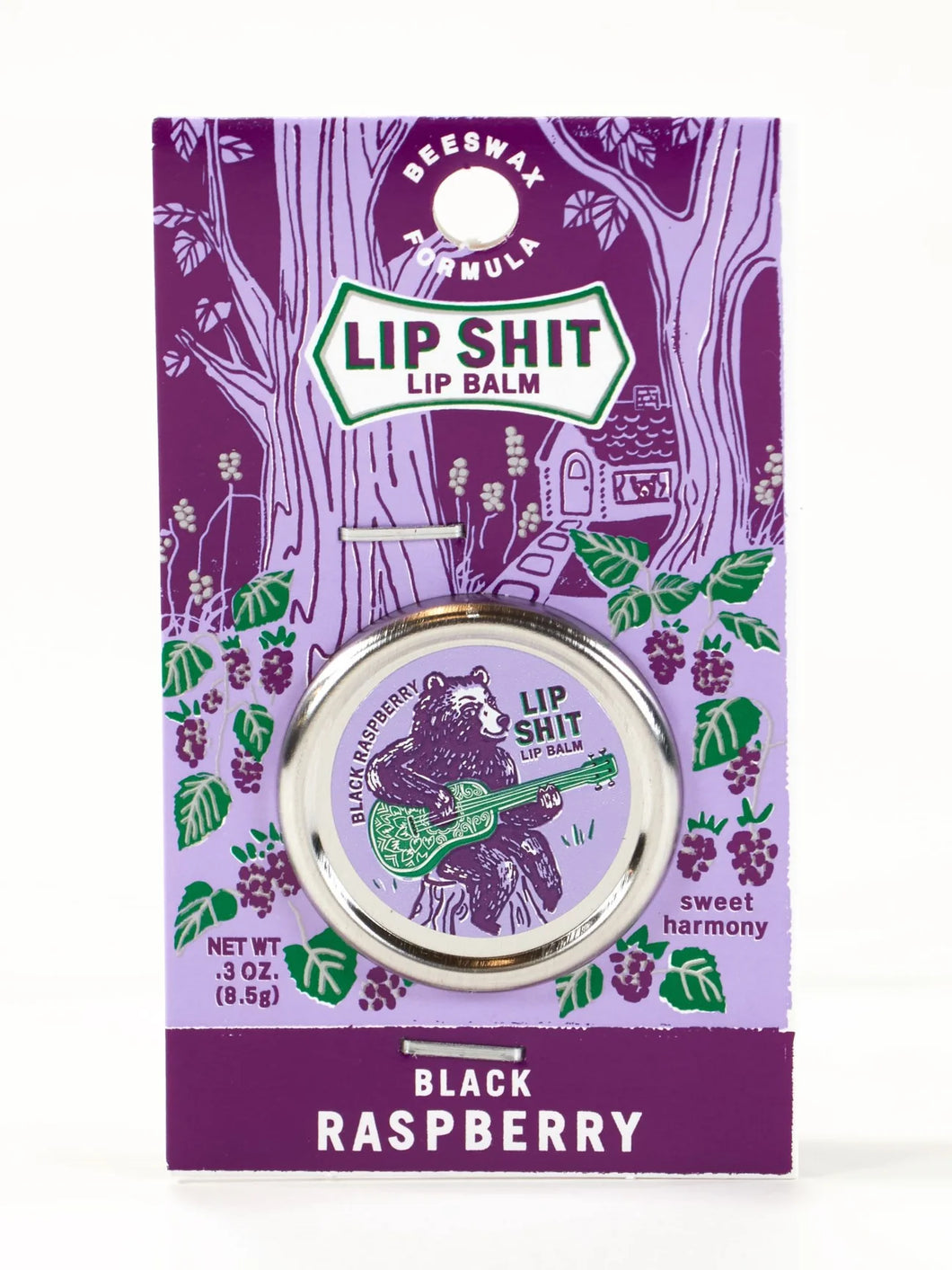 Lip Shit Lip Balm by Blue Q -Black Raspberry