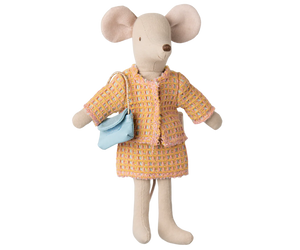Maileg - Suit & Bag - Mum Mouse