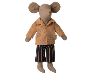 Maileg - Shirt & Striped Pants - Dad Mouse