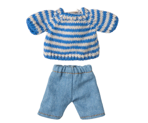 Maileg - Knitted Sweater & Pants - Big Brother Mouse