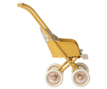 Load image into Gallery viewer, Maileg - Stroller Micro Yellow - Mouse
