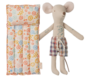 Maileg -  Beach Mouse - Dad With Float
