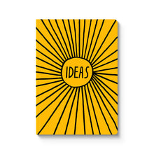 Load image into Gallery viewer, Radiating Ideas - A5 Notebook
