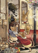 Load image into Gallery viewer, All Aboard Greetings Card by The Porch Fairies
