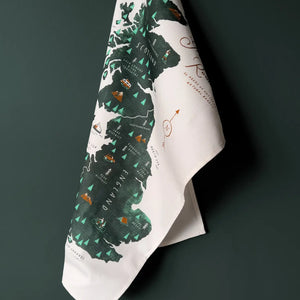 Oldfield Design Co. Tea Towel - Great British Road Trip