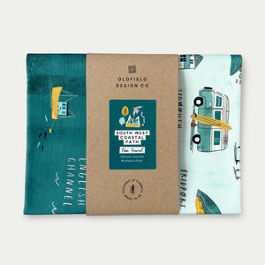 Oldfield Design Co. Tea Towel - South West Coastal Path