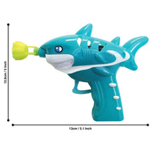 Load image into Gallery viewer, Shark Bubble Gun - Finger Activated
