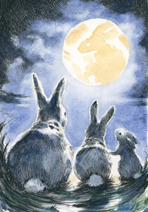 Full Moon Rabbits - Roger La Borde