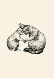 Cat and Rabbit - Roger La Borde