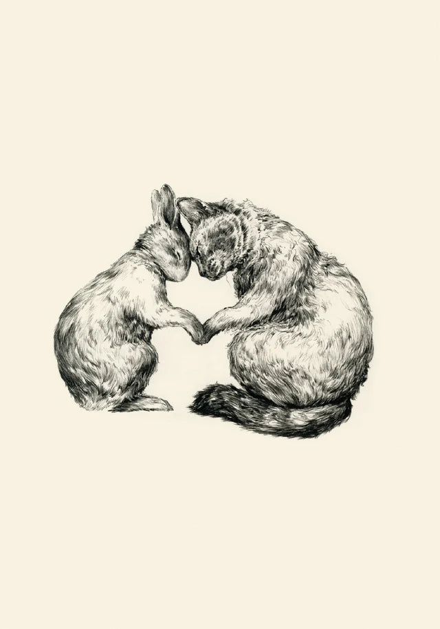 Cat and Rabbit - Roger La Borde