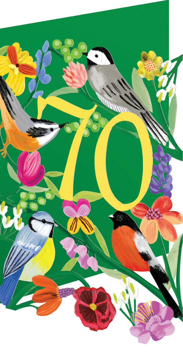 70 Birdhaven Lasercut Card - Roger La Borde