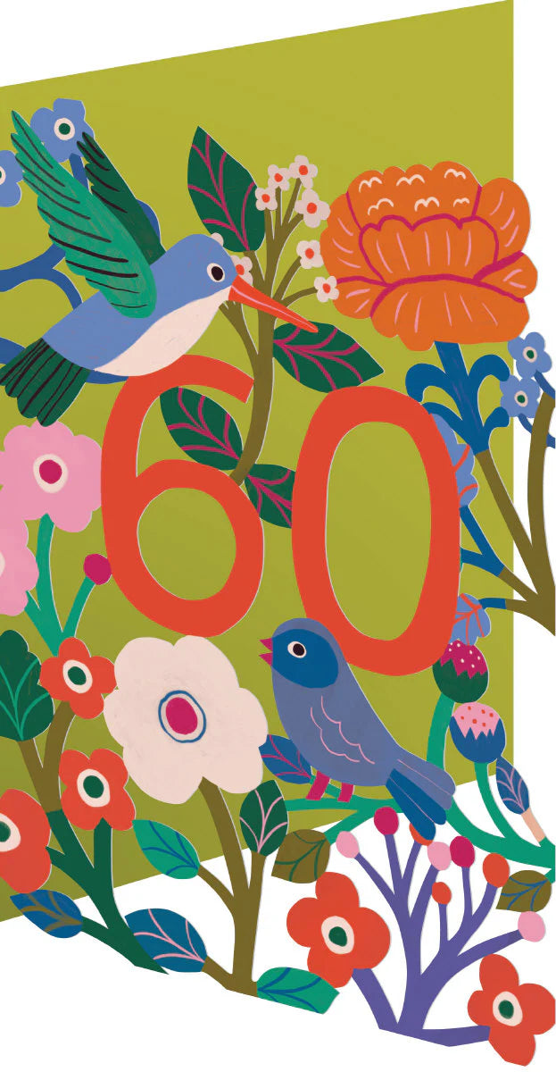 60 Birdhaven Lasercut Card - Roger La Borde