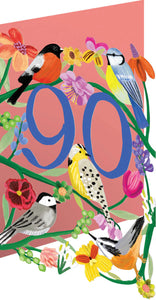 90 Birdhaven Lasercut Card - Roger La Borde