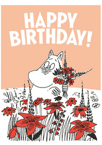 Moomin Birthday Letterpress Card
