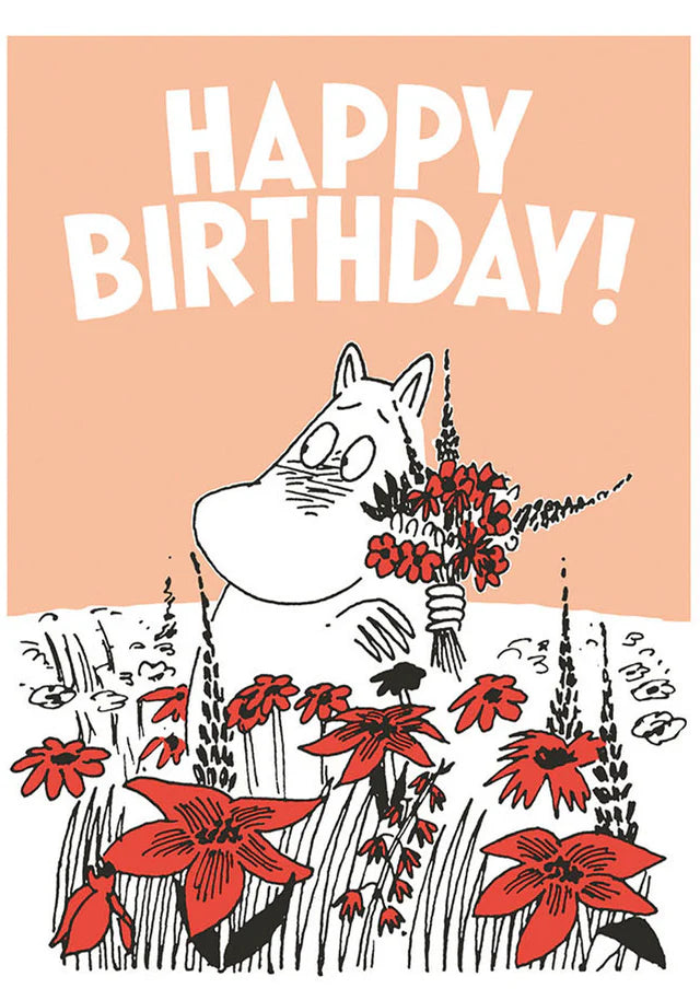 Moomin Birthday Letterpress Card