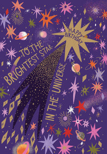 Brightest Star Birthday Card