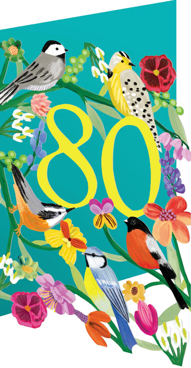 80 Birdhaven Lasercut Card - Roger La Borde