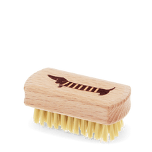Load image into Gallery viewer, Wooden travel nail brush - Sausage dog
