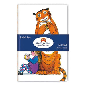 Stitched Notebook - The Tiger Who Came To The
