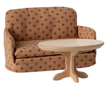 Load image into Gallery viewer, Maileg Mouse Sofa Bed - Dots

