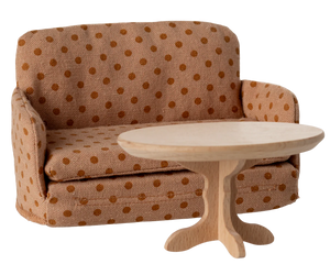 Maileg Mouse Sofa Bed - Dots