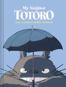Studio Ghibli 2026 12-Month Weekly Planner - My Neighbour Totoro