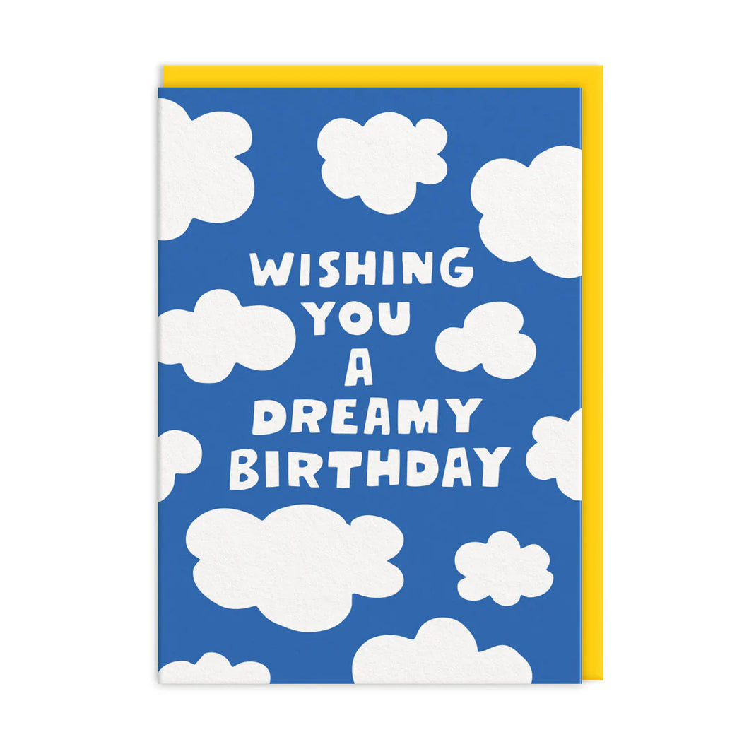 Wishing You A Dreamy Birthday - Card