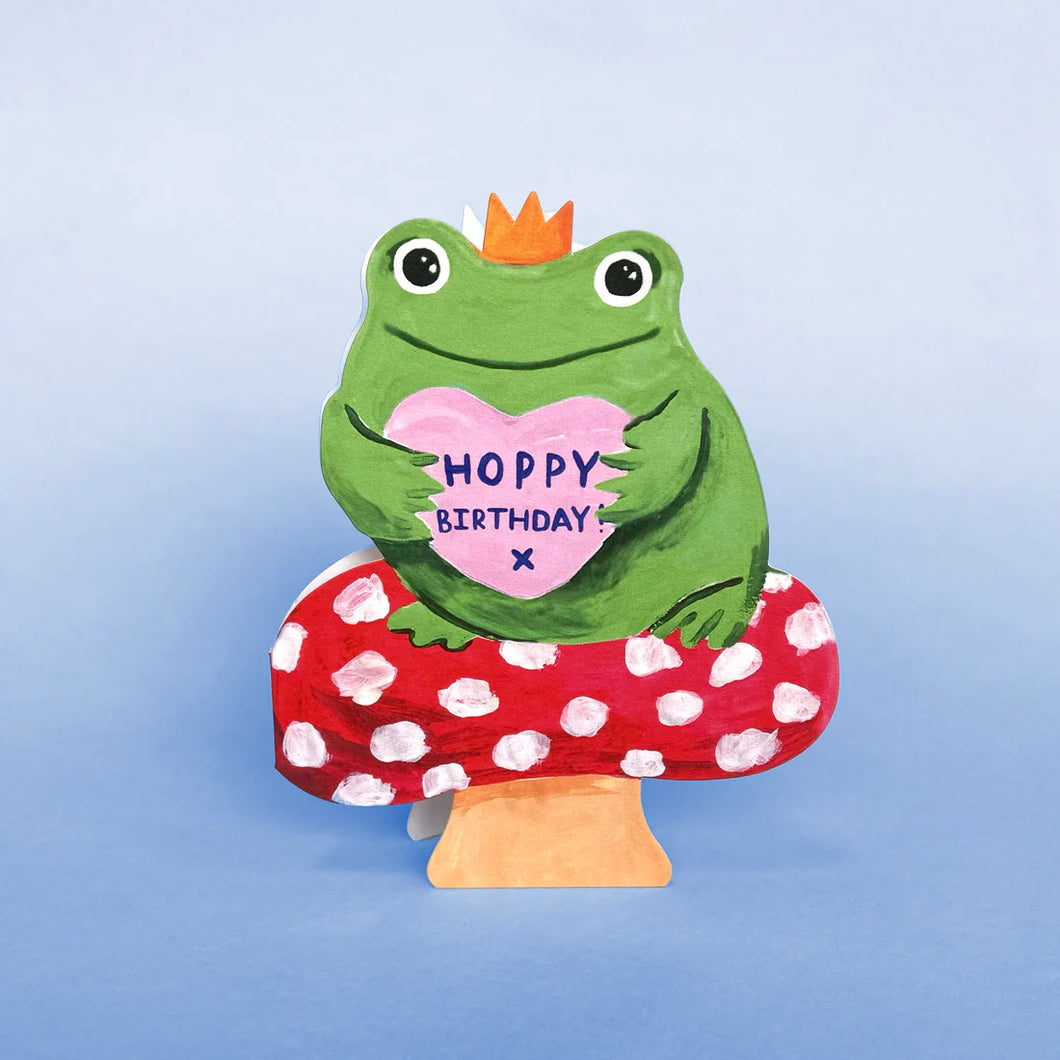 Hoppy Birthday Card by Icka Print