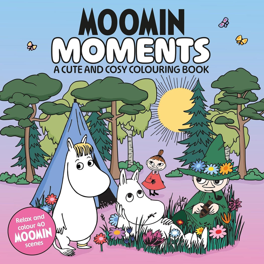 Moomin Moments - Acute and cosy colouring book