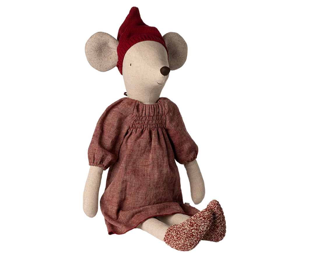 Maileg Maxi Mouse - Christmas Girl