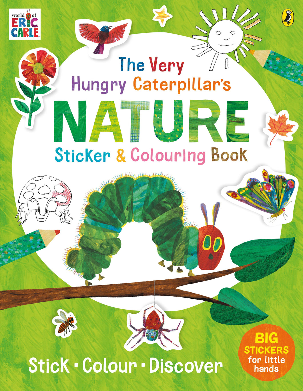The Very Hungry Caterpillar’s Nature Sticker & Colouring Book