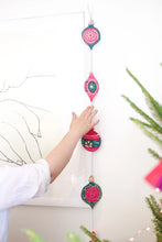 Load image into Gallery viewer, East End Press Vertical Garland - Baubles

