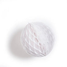 Load image into Gallery viewer, Petra Boase Paper Ball Decoration - White
