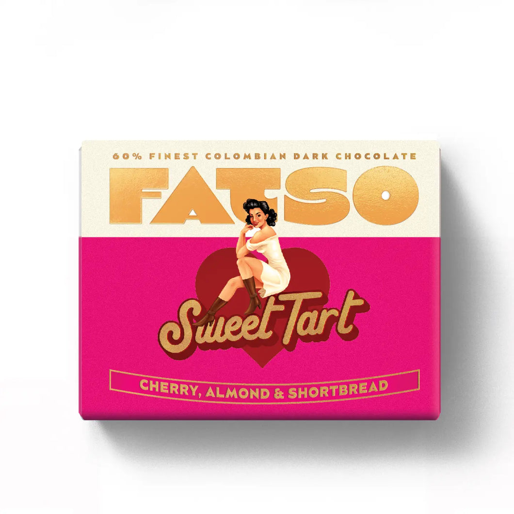 Fatso Mini Bar 40g - Dark chocolate - Sweet Tart