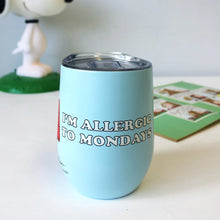 Load image into Gallery viewer, Peanuts Snoopy Thermal Cup - I’m Allergic To Mornings
