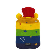 Load image into Gallery viewer, Hot Water Bottle - Snoopy Rainbow
