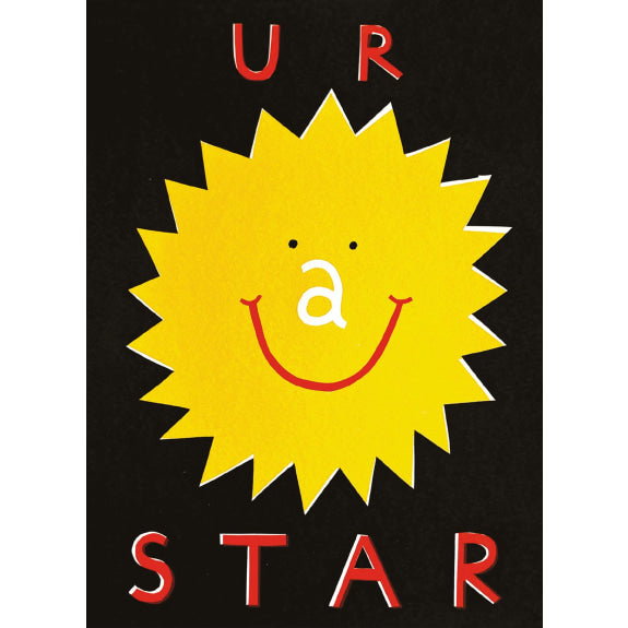 U R A Star card - by Max Machen