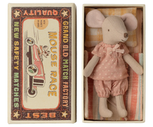 Load image into Gallery viewer, Maileg Big Sister Mouse In Matchbox

