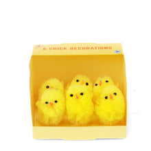 Load image into Gallery viewer, Easter Fluffy Chicks - Set Of 6
