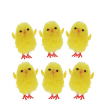 Load image into Gallery viewer, Easter Fluffy Chicks - Set Of 6
